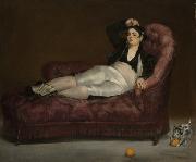 Young Woman Reclining in Spanish Costume Edouard Manet